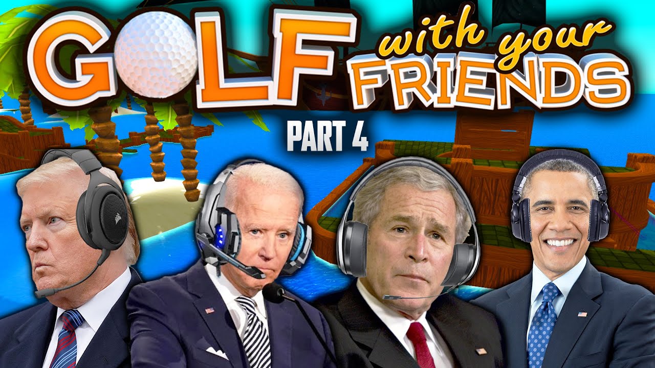 Президенты США играют в гольф с вашими друзьями (часть 4)