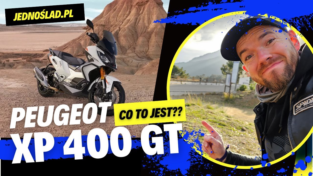 Peugeot XP 400 GT: dwukołowy SUV bez sprzęgła. Czy to jeszcze skuter?