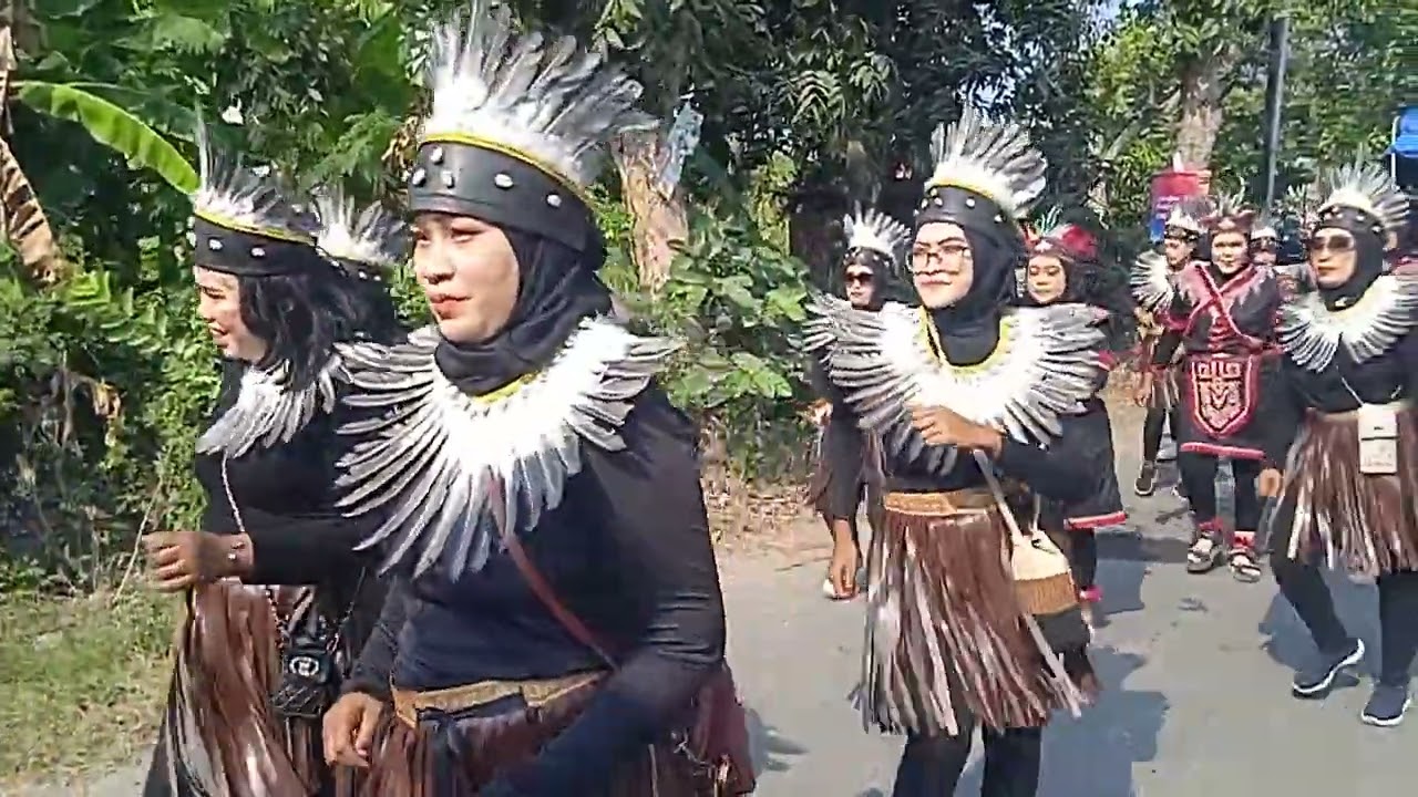 karnaval desa Simorejo Widang Tuban 31 Agustus 2024
