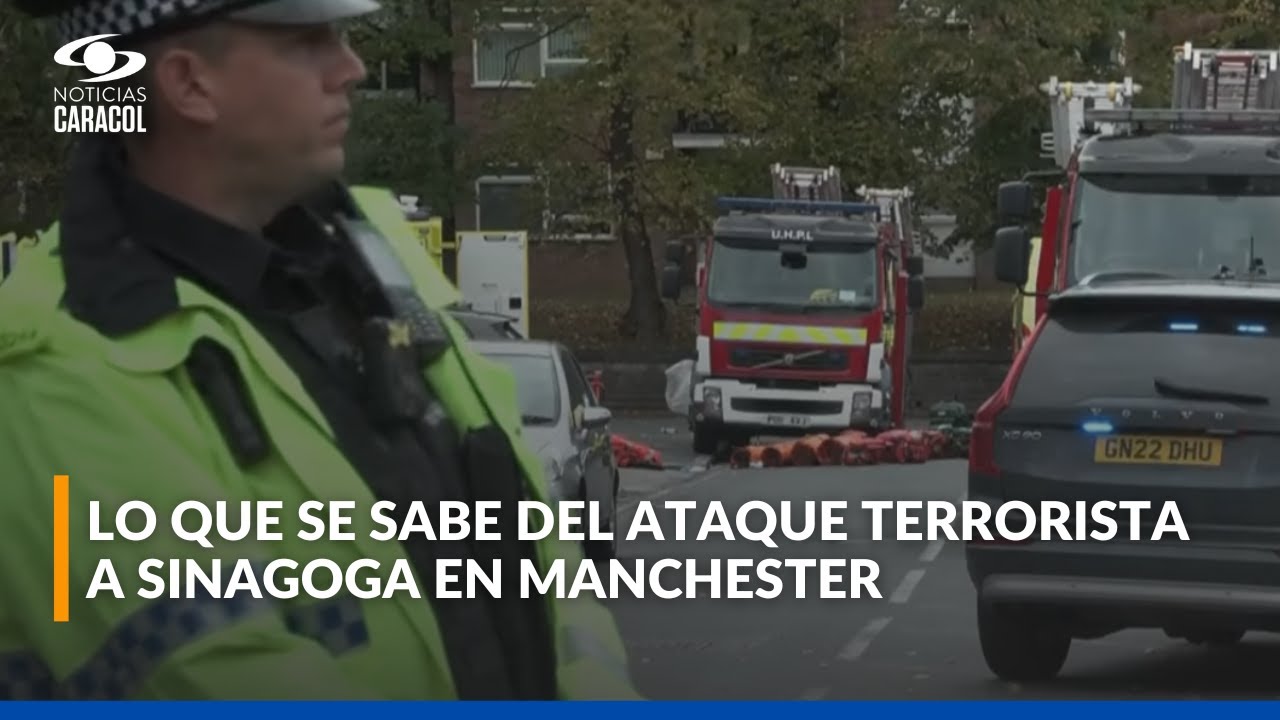 Tres muertos y tres heridos graves tras ataque a congregación judía en Manchester, Inglaterra
