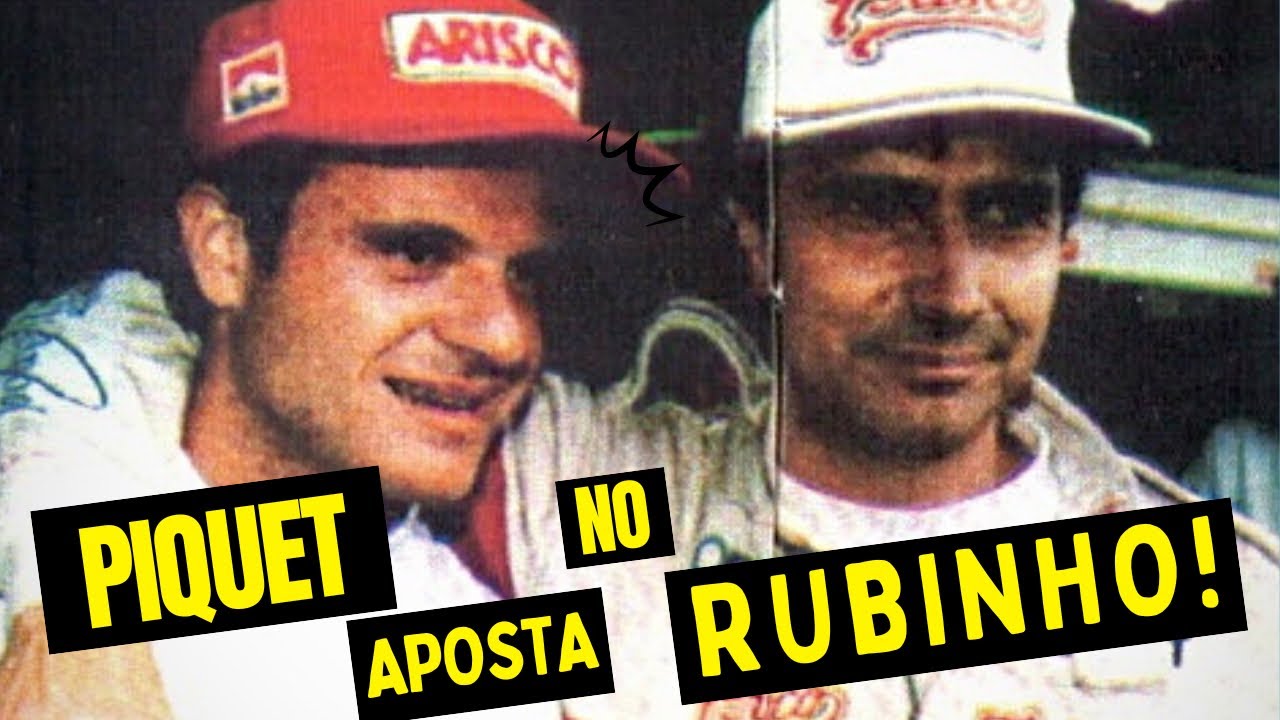 Nelson Piquet aposta em Rubinho Barrichello