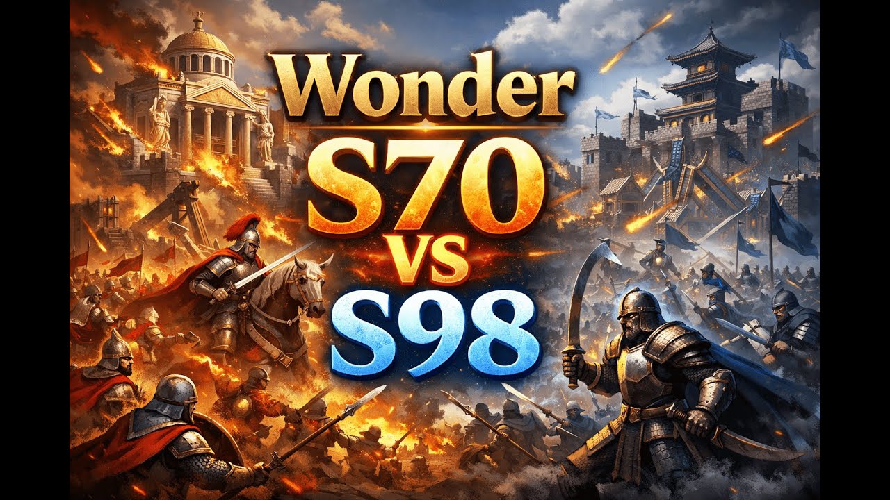 Wonder S70 vs S98 | AGE OF EMPIRE MOBILE
