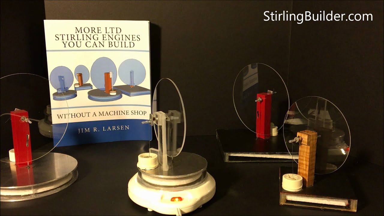 Stirling Engine Design Talk with Jim R Larsen