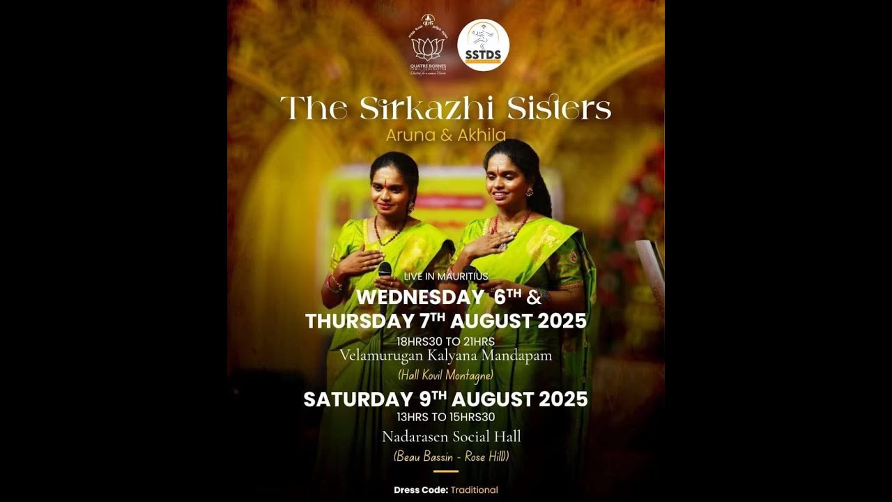 The Sirkazhi Sisters Live in Mauritius Day 02