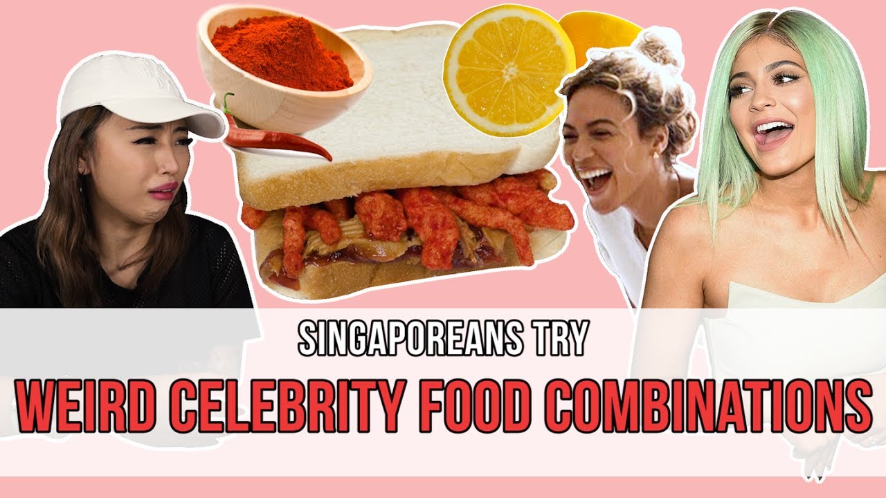 Singaporeans Try: Weird Celebrity Food Combinations