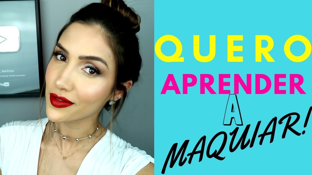 QUERO APRENDER A ME MAQUIAR | MAKE PARA INICIANTES | COMO PREENCHER AS SOBRANCELHAS