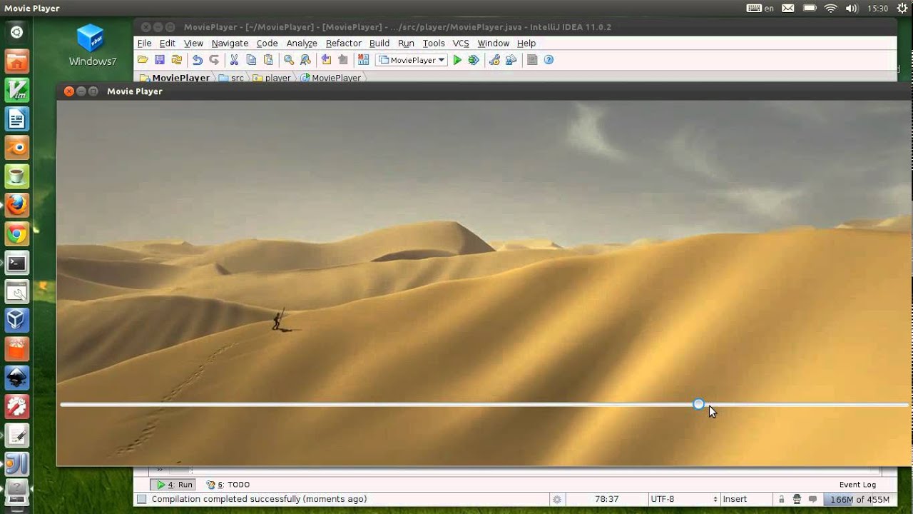 How to make movie player using Java / JavaFX?