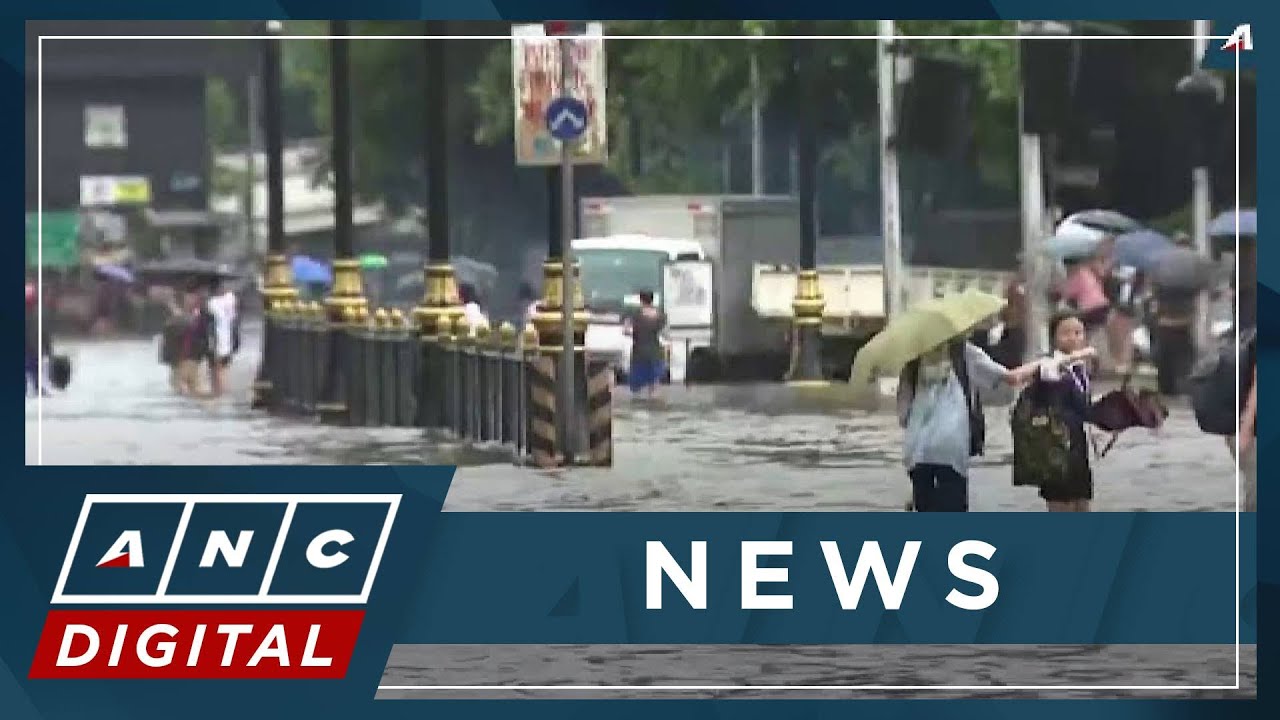 Сильные дожди в пятницу вызвали наводнения в Маниле и Пасай-Сити | ANC
