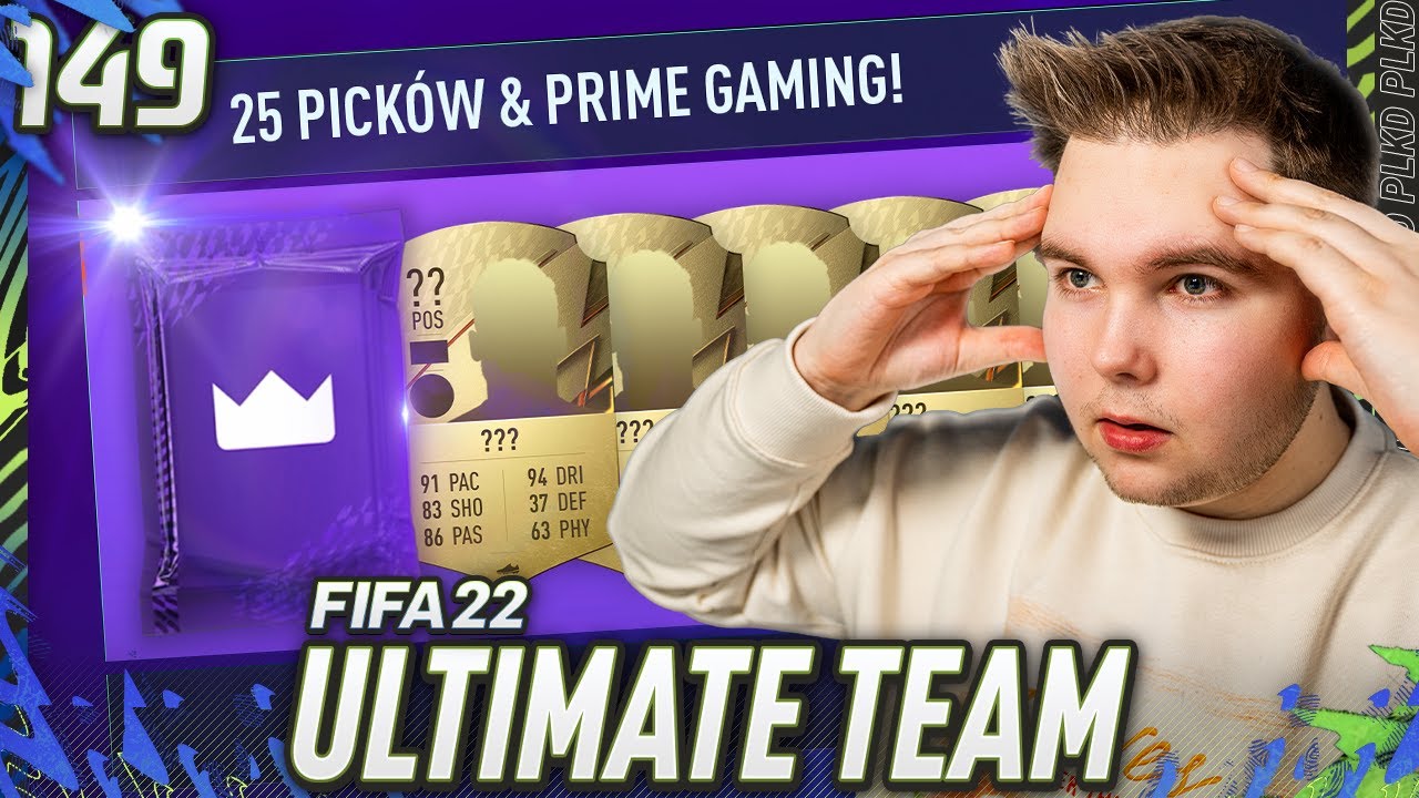 25 PICK&Oacute;W & PACZKA PRIME GAMING! - FUT 22 [#149]