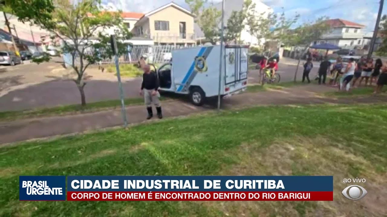 Corpo é encontrado no Rio Barigui, na Cidade Industrial de Curitiba