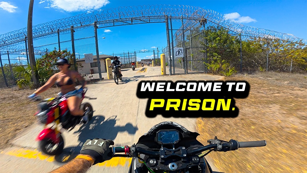 Motorcycles Takeover A Prison! - Prison Break 2026