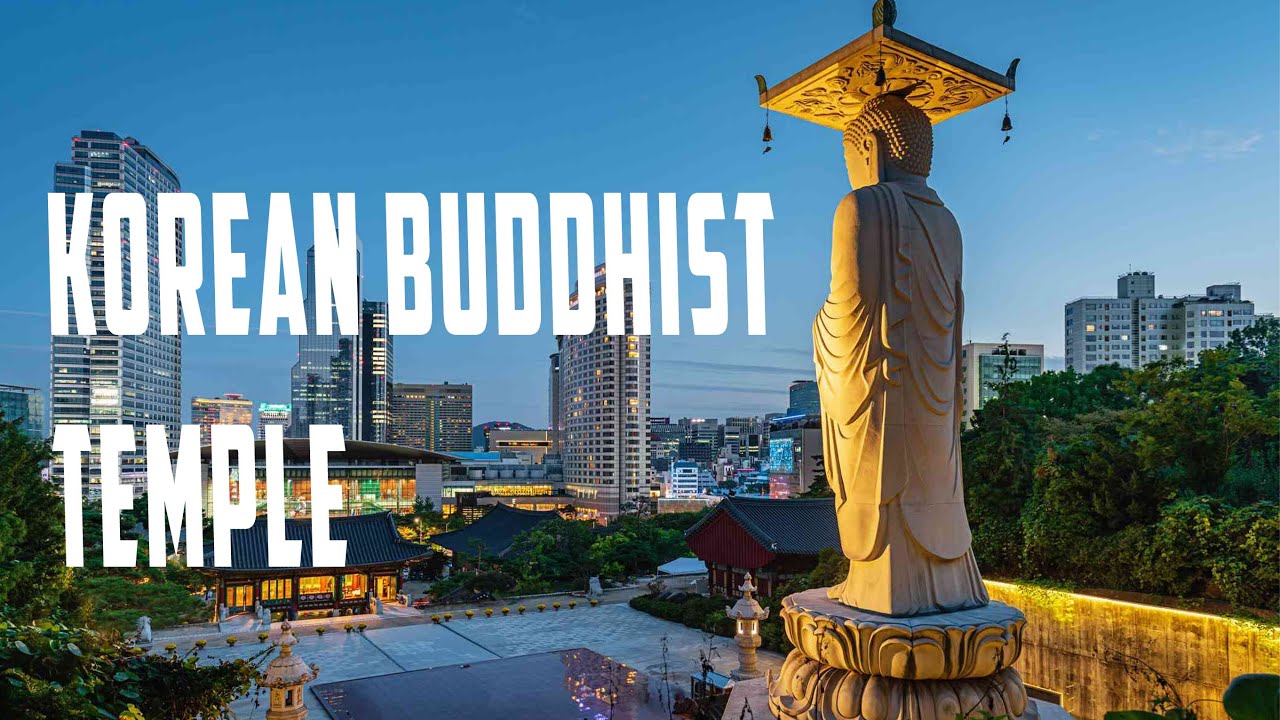 south korean Buddhist temple