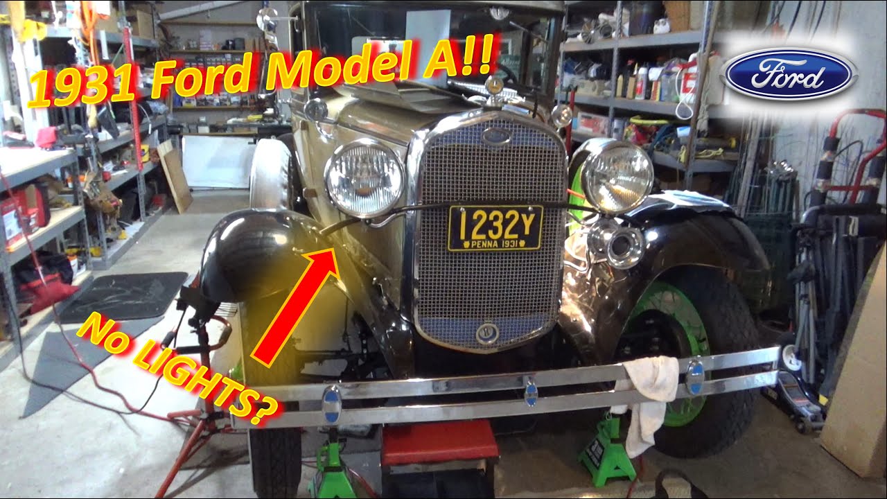 Ford Model A 1931 года!! Нет фар? (Самая быстрая диагностика в истории!)