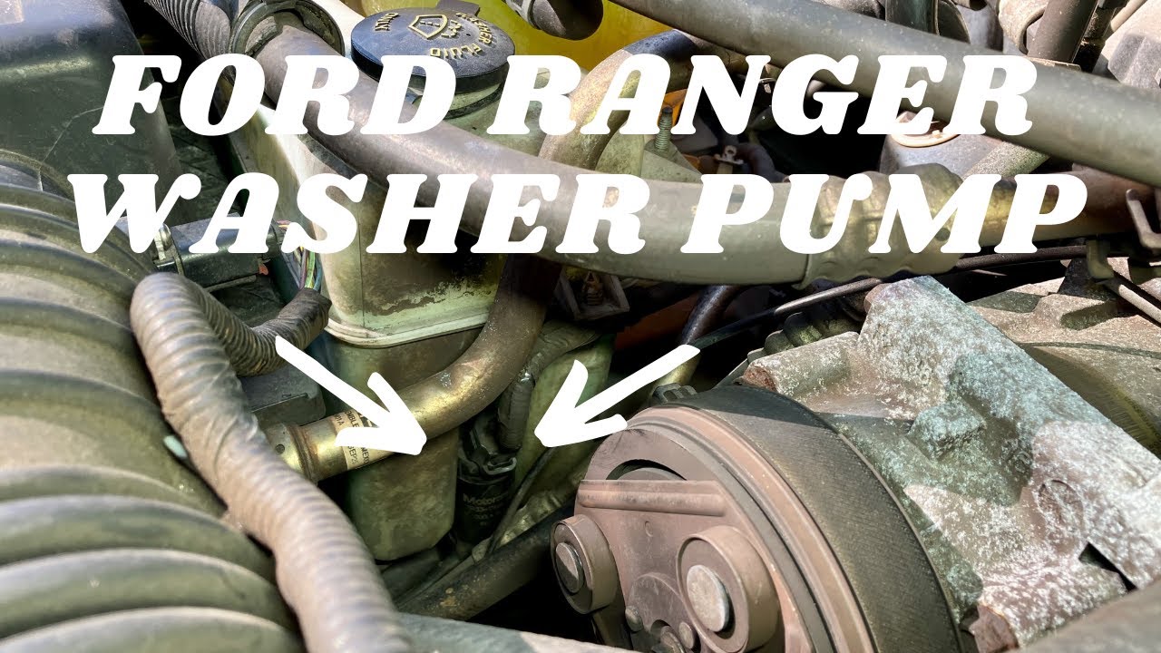 Windshield Washer Pump Replacement/Ford Ranger