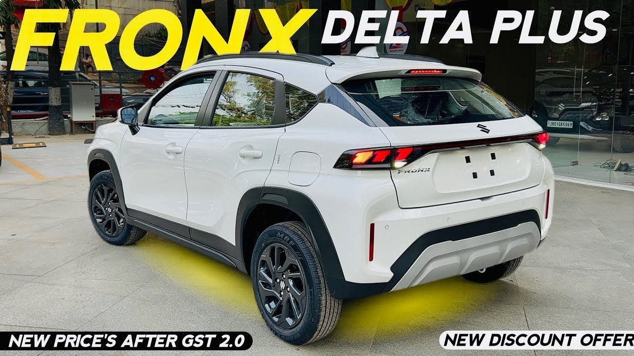 Maruti Suzuki Fronx Delta Plus 2026 Model New GST Price Discount Features Mileage All Details 