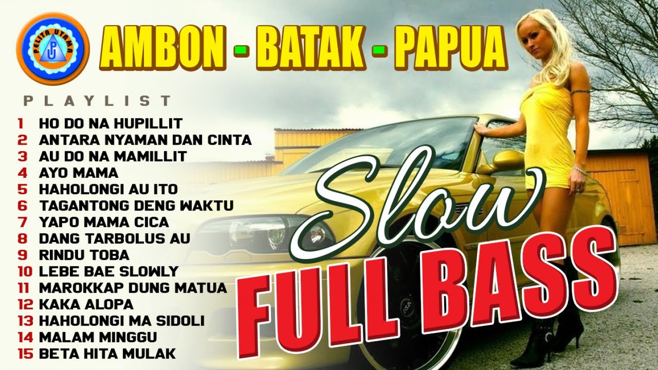 DJ Remix - Full Bass !! Ambon - Batak - Papua | Remix Batak Terbaru Slow Full Bass