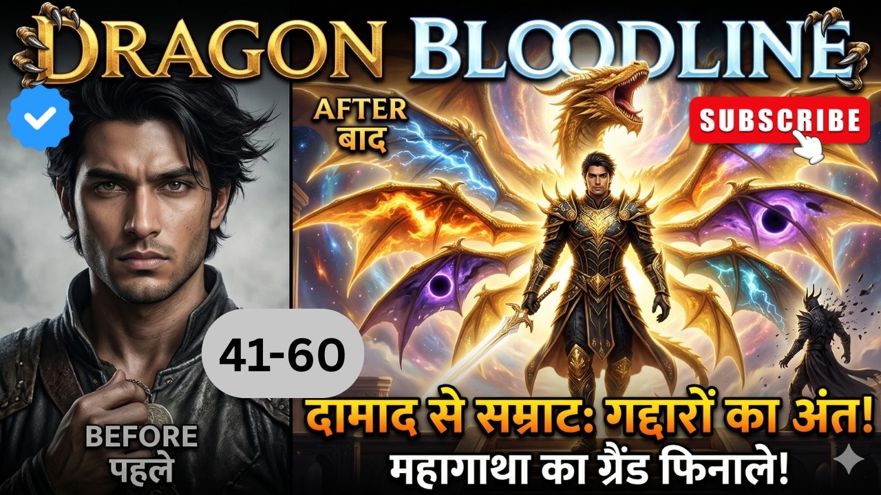 ईशान की वापसी: देवताओं के अहंकार का अंत 🐲🔥 || Dragon Bloodline || Episode 41-60