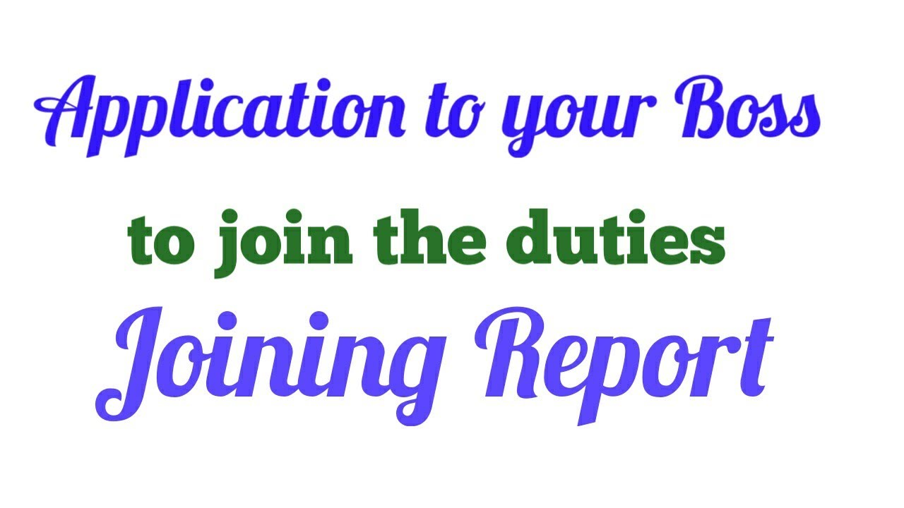 Joining Report