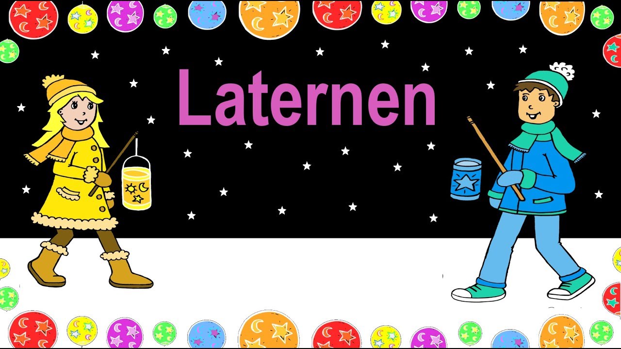 Viele bunte Laternen - ein Lied zu Sankt Martin - Laternenlied / Kinderlied