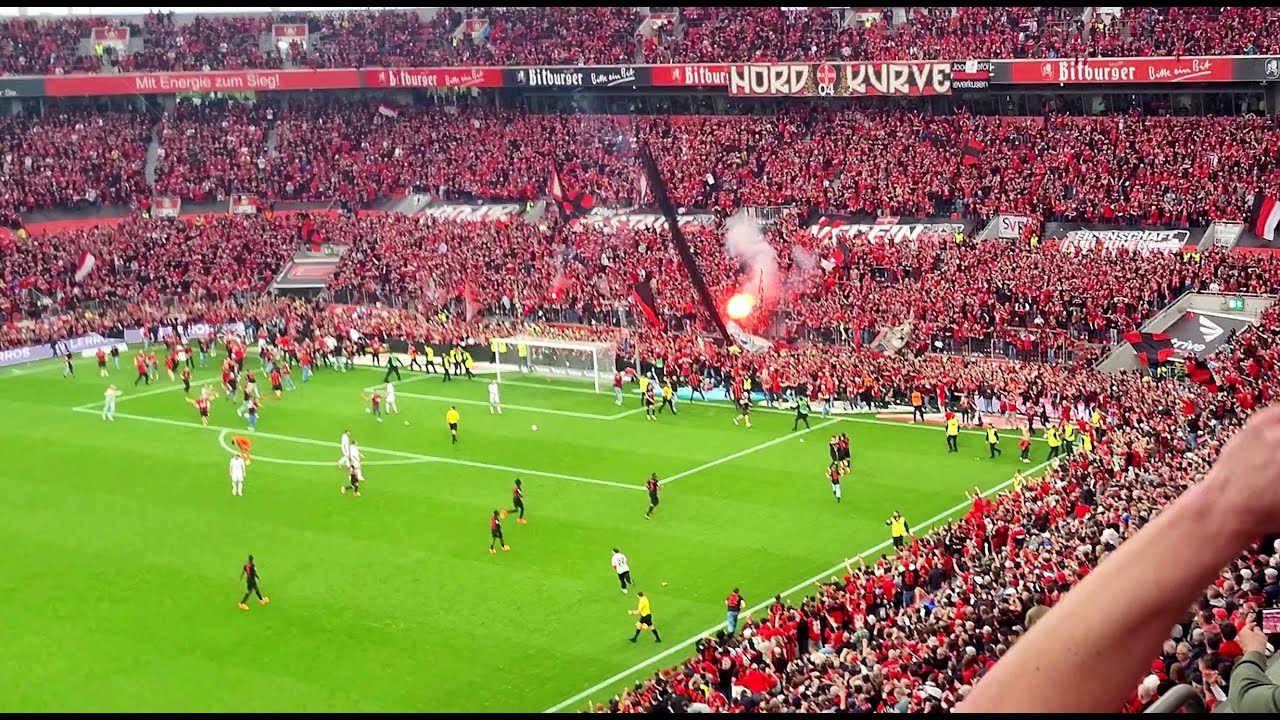 LEVERKUSEN - BREMEN - 5:0, Bayer ist Meister!!