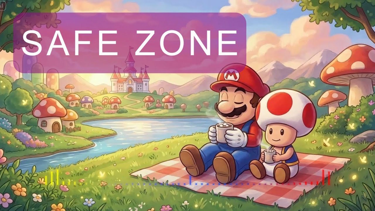 A quiet afternoon with the Mario Bros ☕ | Relaxing Game Music