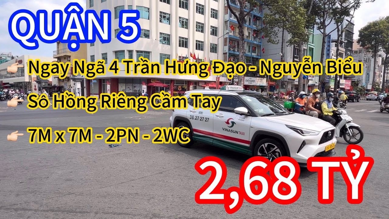 QUẬN 5 - CHỈ HƠN 2 TỶ CÓ NGAY NHÀ SỔ HỒNG RIÊNG - KHÔNG QUY HOẠCH #aunhapho #0374997997 