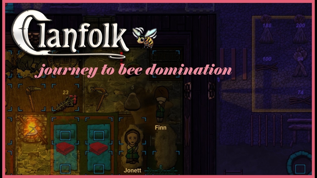 Clanfolk Let's Play -  Journey to Bee Domination