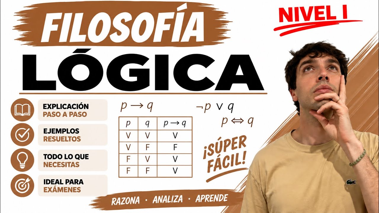 LÓGICA NIVEL 1 | Deducciones básicas | Módus Ponens y Módus Tollens. Paso a paso 1Bachiller.