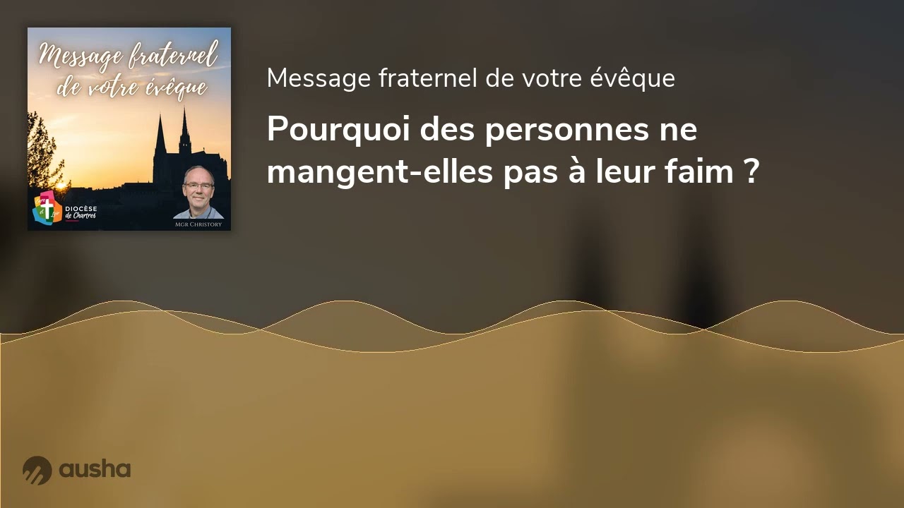 Pourquoi des personnes ne mangent-elles pas à leur faim ?