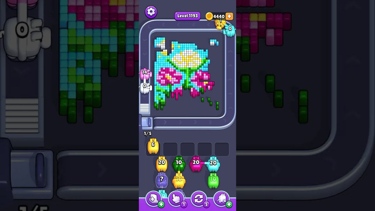 Pixel Flow Level 1193