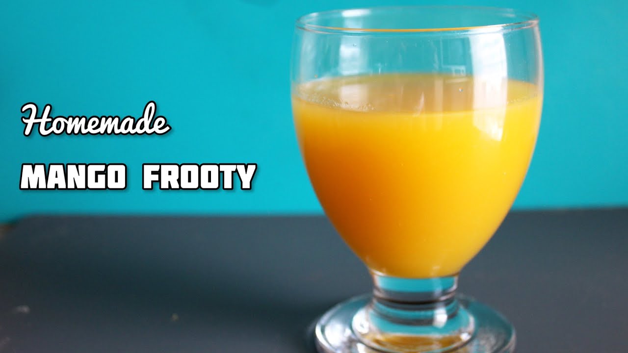 Homemade Mango Frooti Recipe / How to make mango juice / Mango Recipes