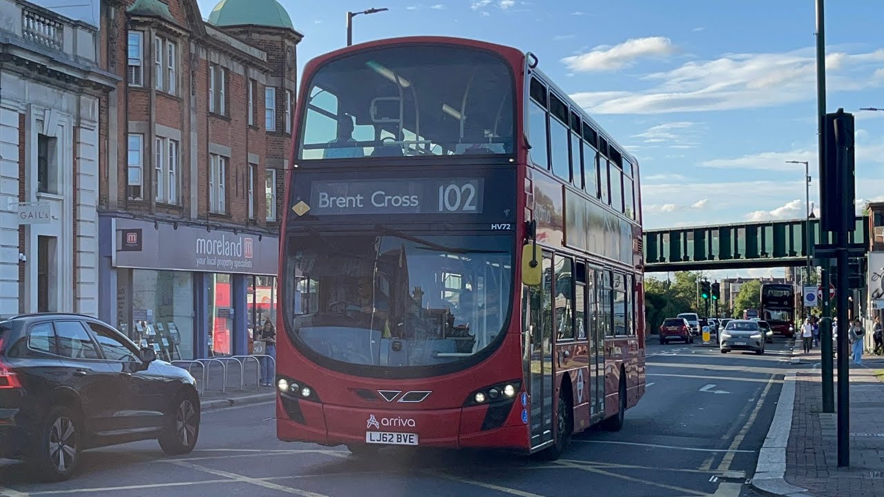 London buses at Golders Green 20/07/25
