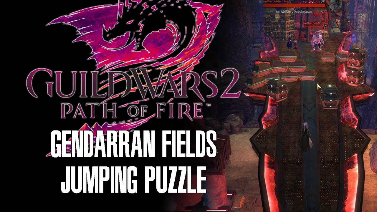 Gendarran Fields Jumping Puzzle - Second Aetherblade Site -  Guild Wars 2