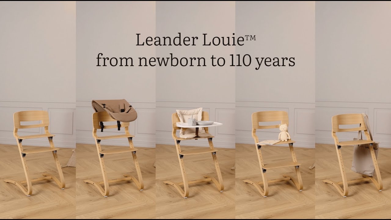 Assembly instructions for Leander Louie™ highchair (EN)