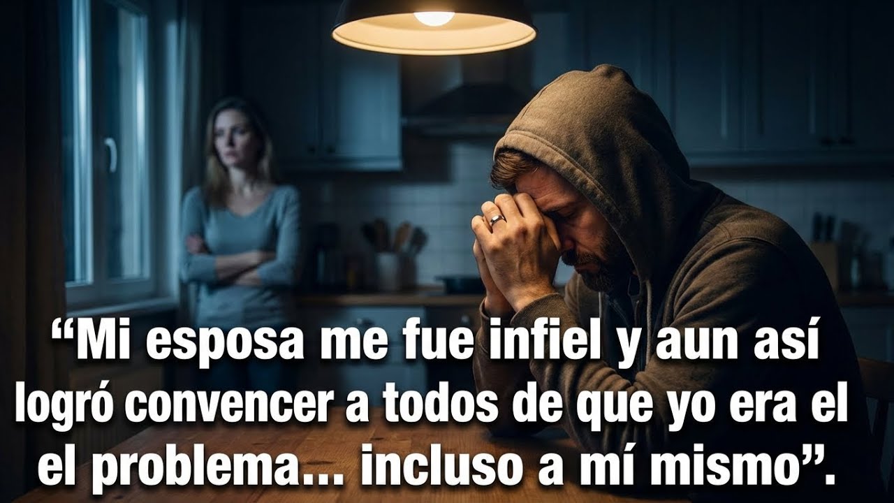Mi esposa me fue infiel y aun así logró convencer a todos de que yo era el problema…