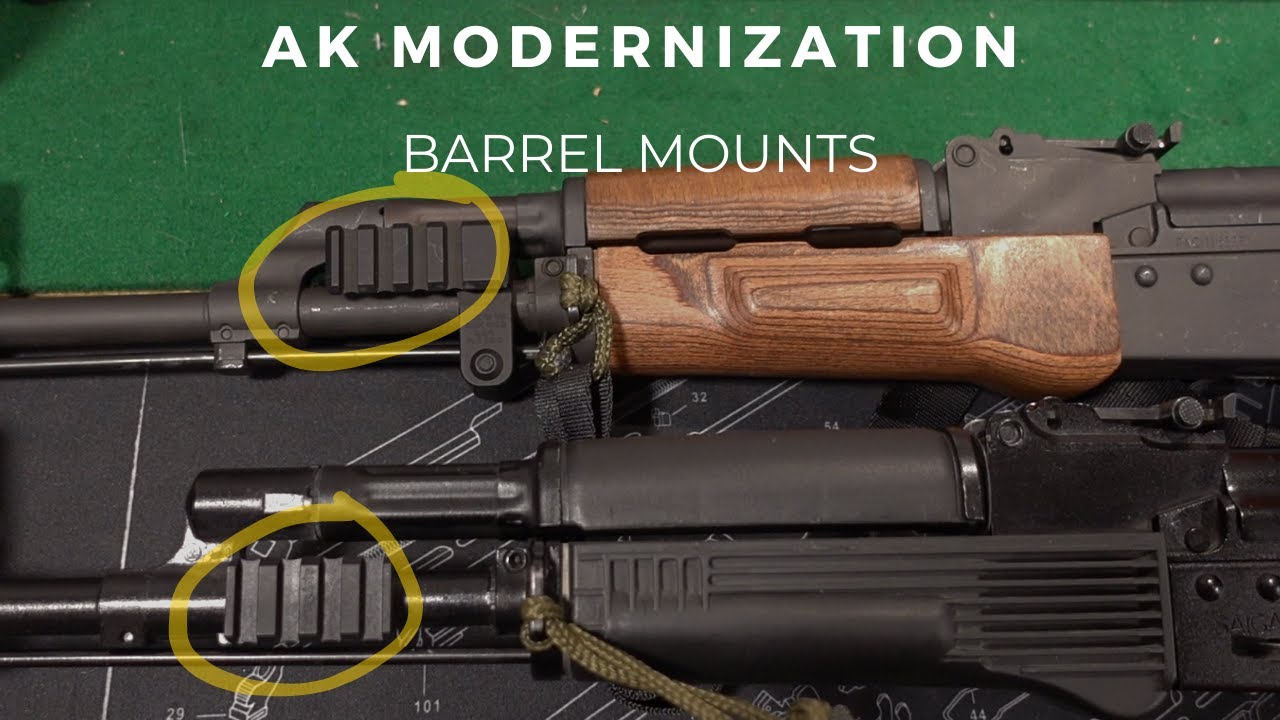 AK Modernization - Barrel Mounts - RS Regulate vs. Midwest Industries