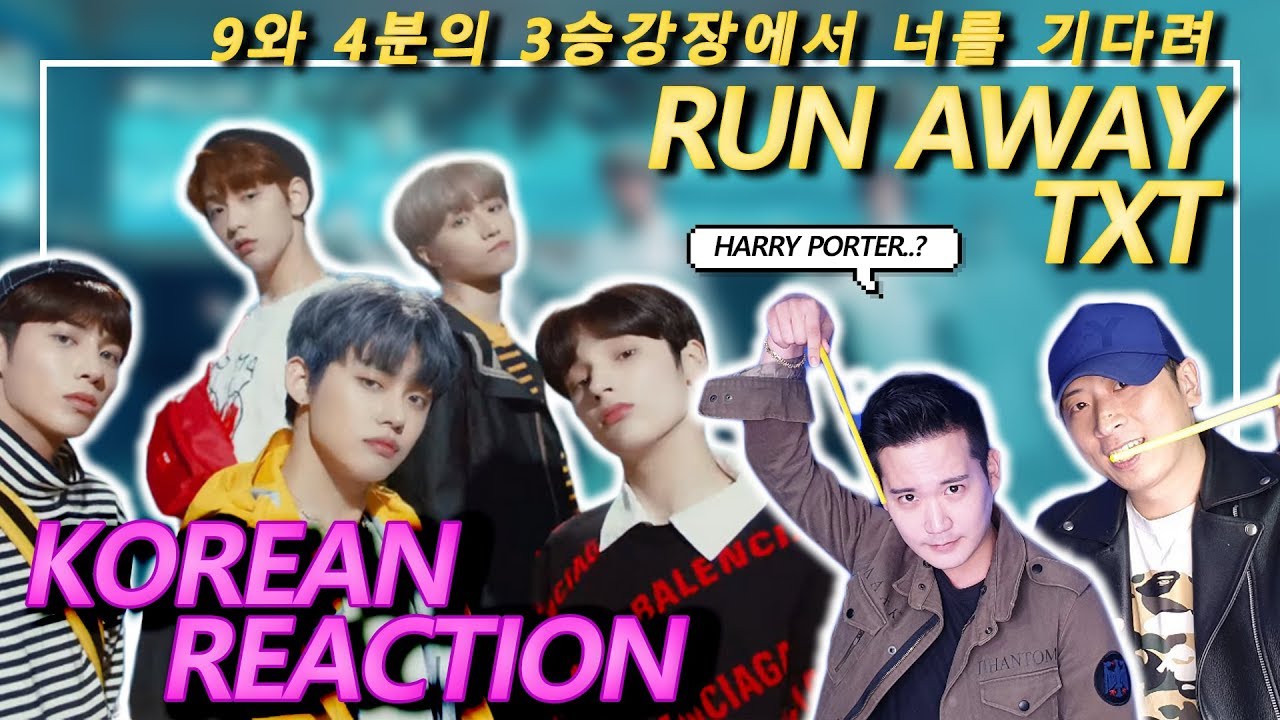 🔥(ENG) KOREAN Rappers react to TXT -9와 4분의3 승강장에서 너를 기다려 RUN AWAY🔥