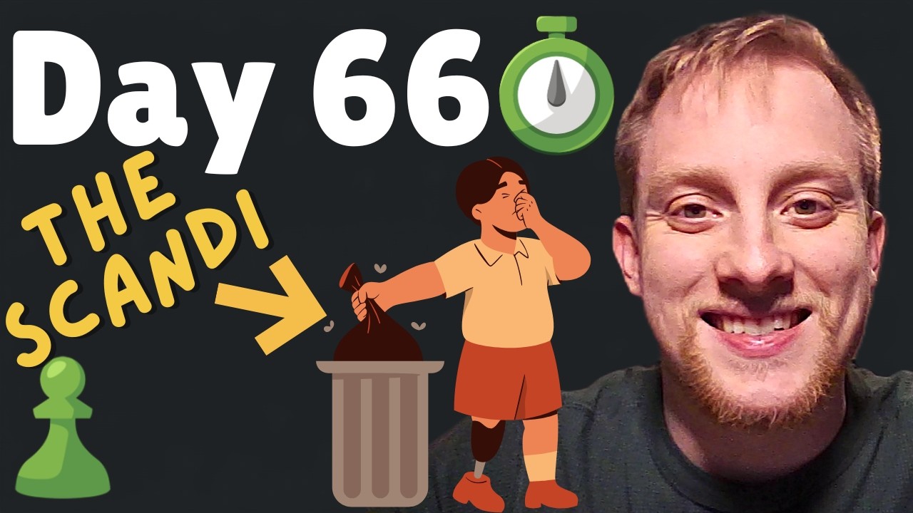 День 66: Этот проклятый скандинав! - Путь к 2100 на Chess.com