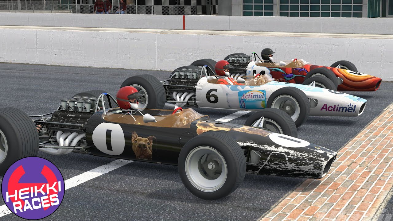 Esto es (casi) mejor que la Indy 500. Bestial (iRacing / Indianapolis / Lotus 49) || Heikki360ES