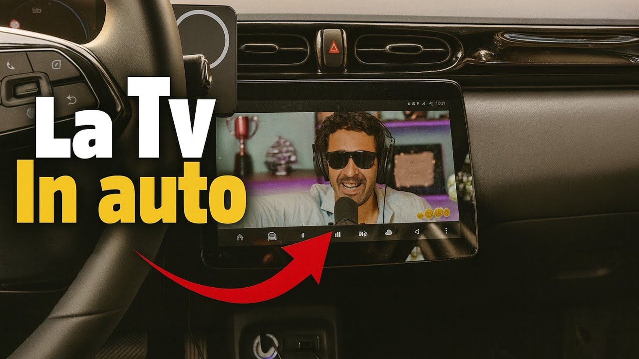 Guardo la TV nella Leapmotor T03! 