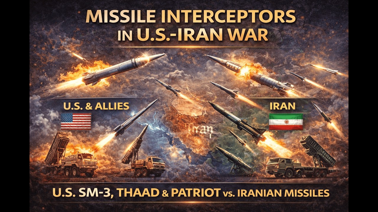 Missile Interceptors in the U.S.&ndash;Iran War 🚀 | Patriot, THAAD, Iron Dome Explained