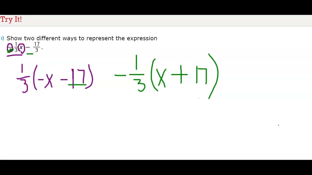 4-5 Write Equivalent Expressions