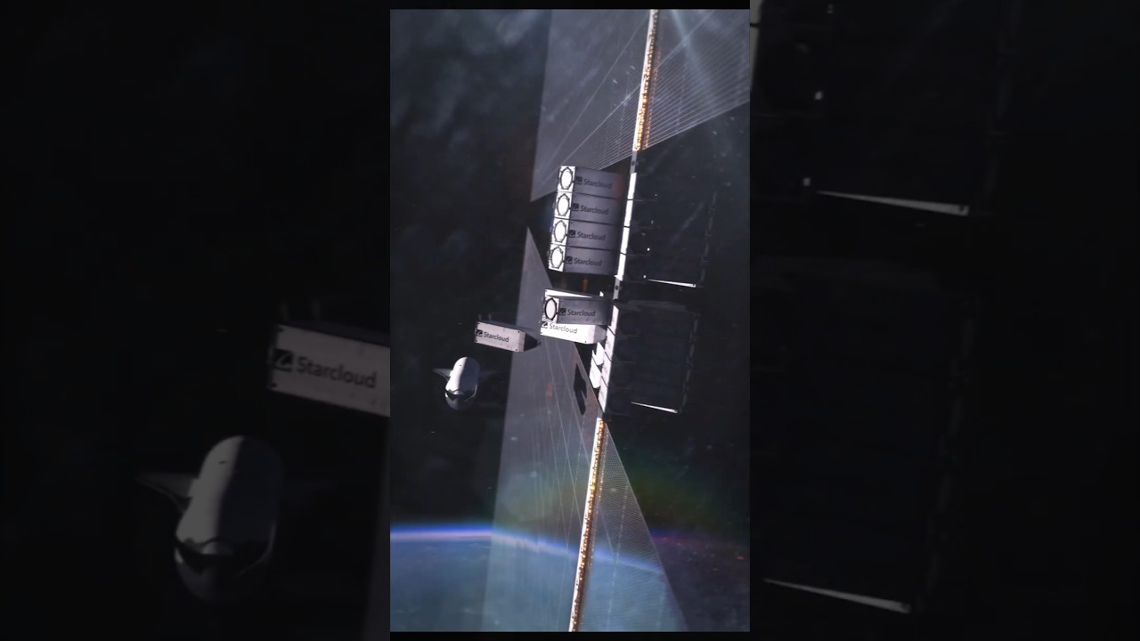 Интернет в космосе Новая эпоха уже началась#Starcloud #Космос #Технологии #ИИ #Будущее