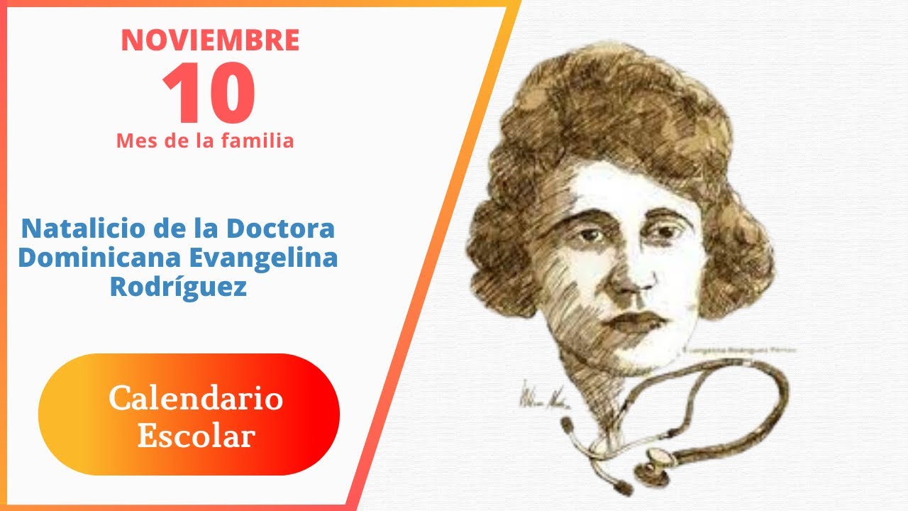 10 de Noviembre || Natalicio de Evangelina Rodríguez - Primera mujer en graduarse de medicina (1880)