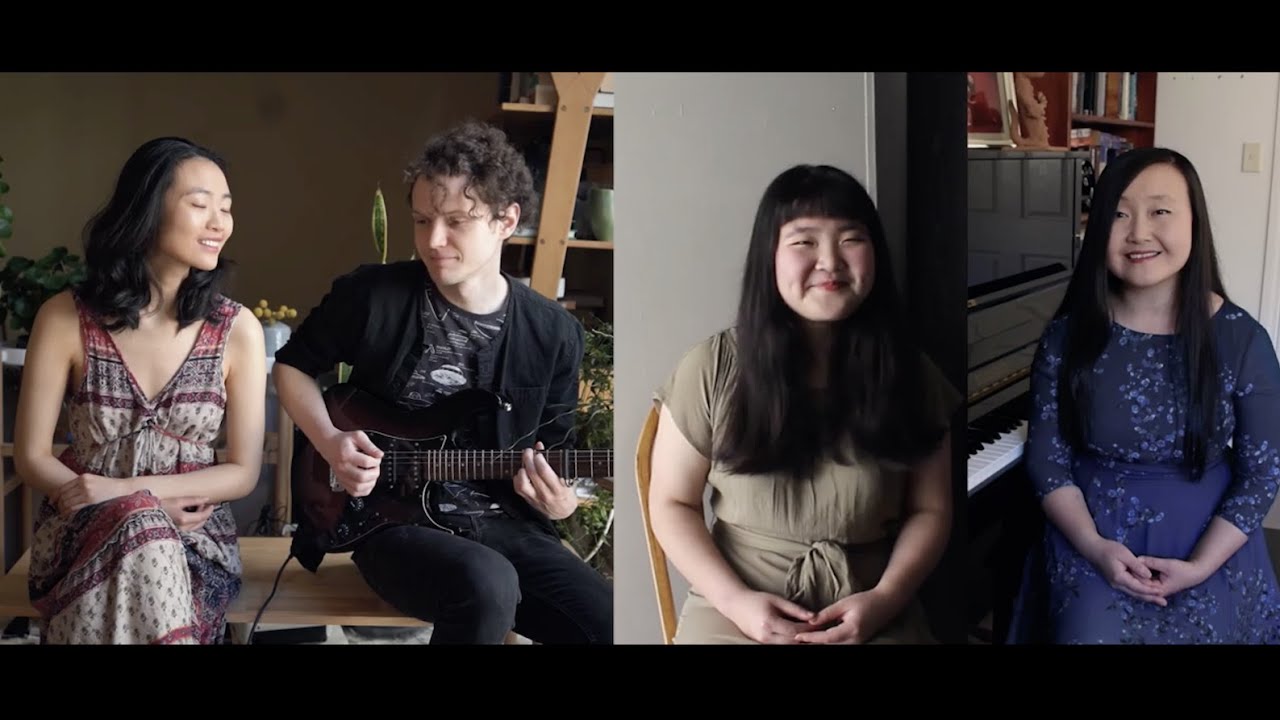 One Voice (Ruth Moody) performed by Emma Jiang, Sarah Jiang, Wei Jiang and Denys Bastov