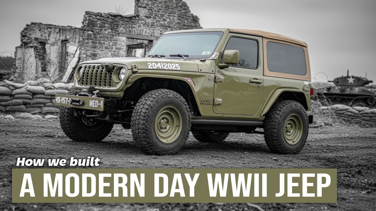 Building a Modern Day WWII Jeep | Full Build