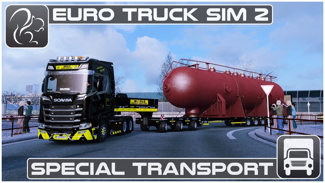 Special Transport DLC  (Euro Truck Simulator 2) - First Look