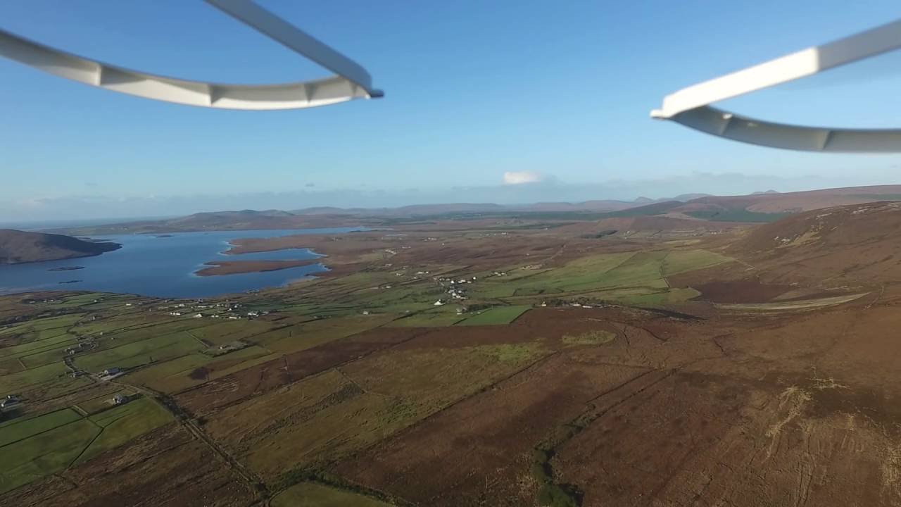 Video taking over Bangor Erris Mayo Ireland