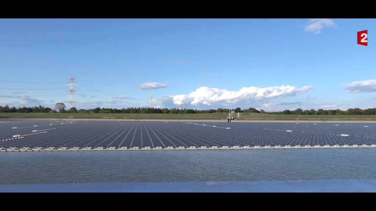 La plus grande centrale solaire flottante au monde