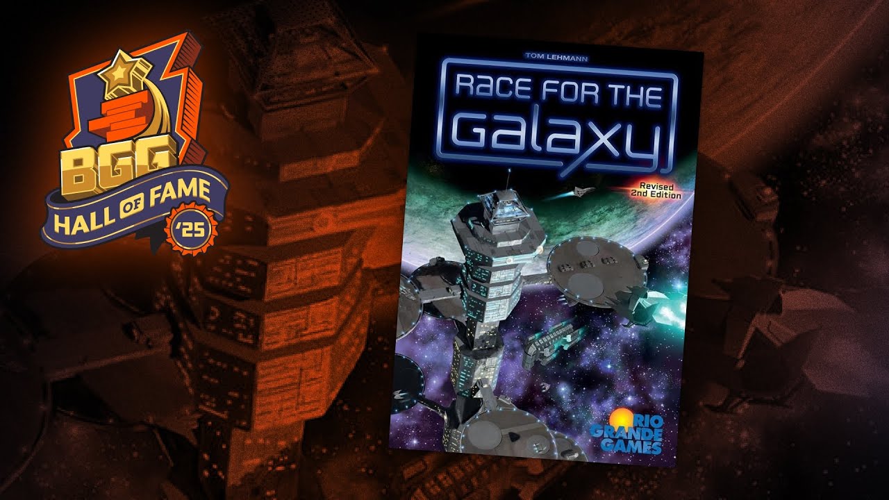 Race for the Galaxy: 2025 BoardGameGeek Hall of Fame Inductee